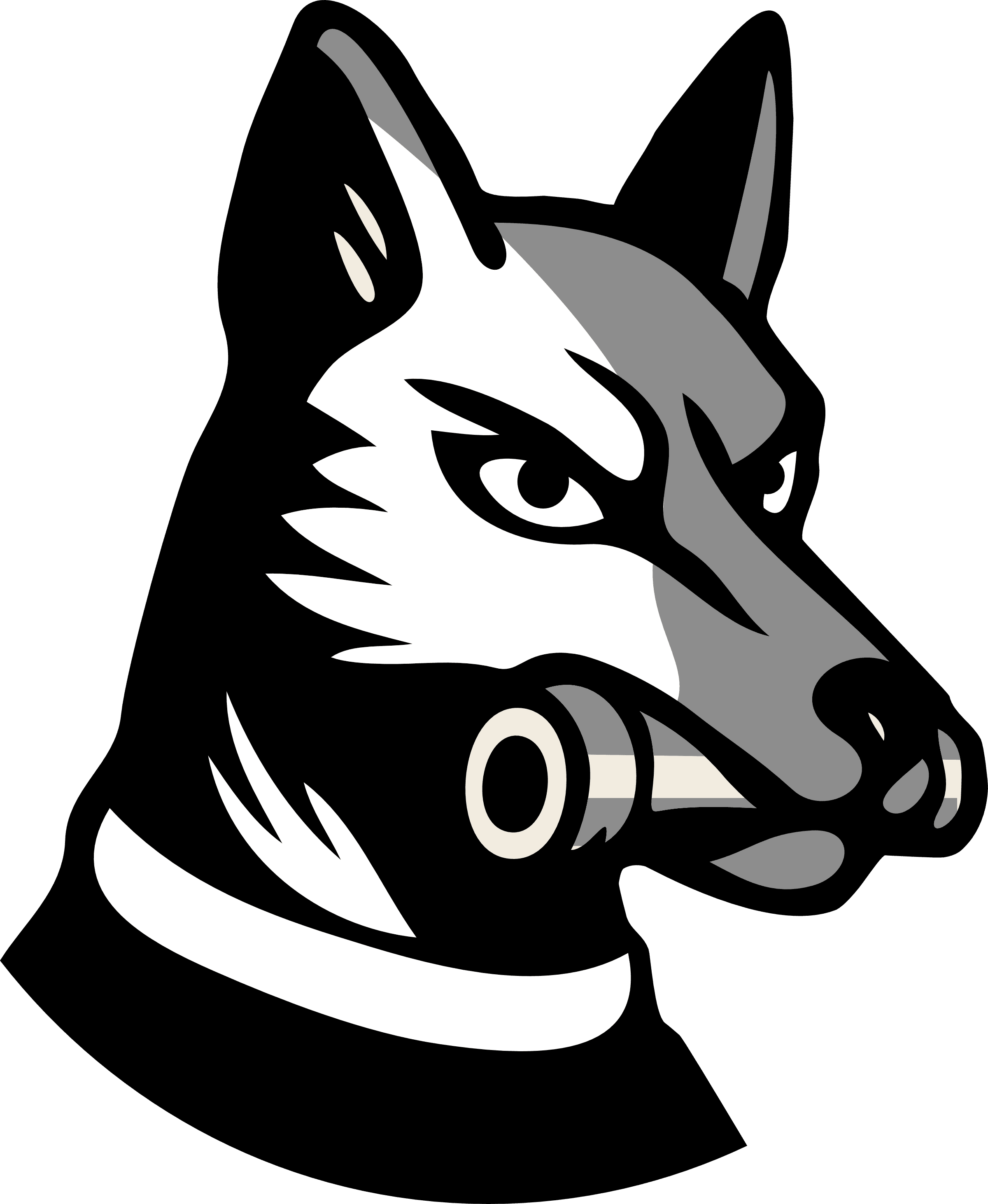 B/W badge